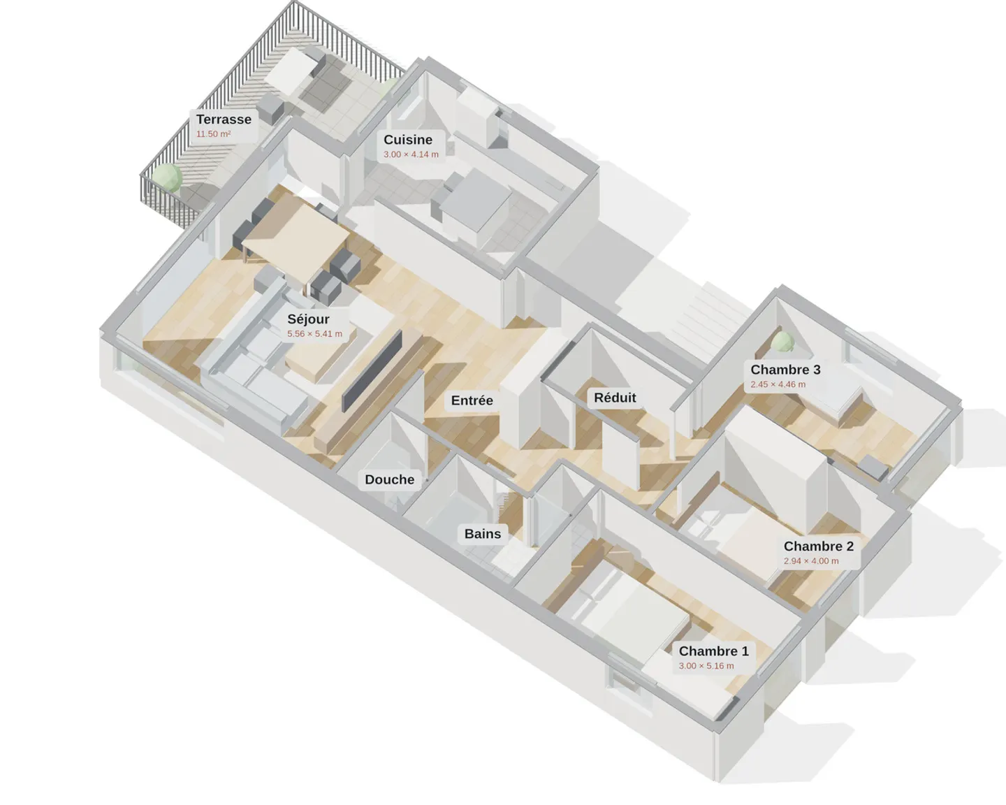 Appartement Familial Spacieux à Nyon - Photo 7 sur 9