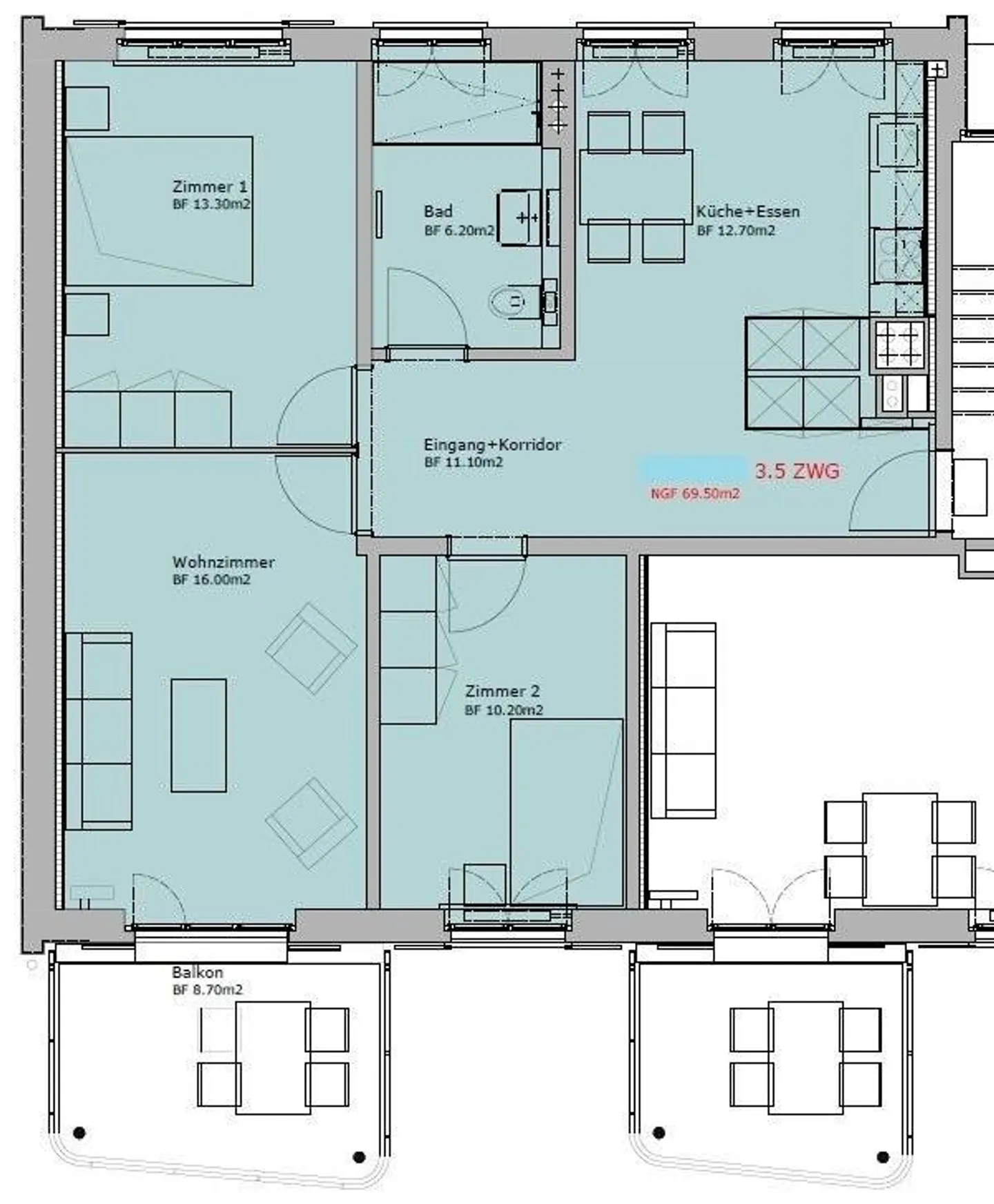 Appartamento moderno in affitto - Foto 7 di 7