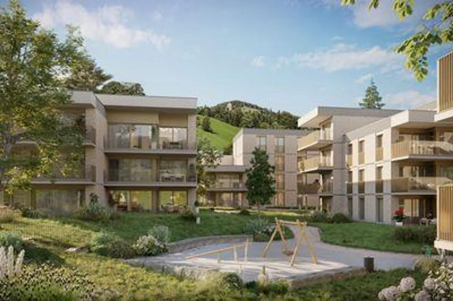 First occupancy - new 3.5 room apartment in the center of Wattwil for rent - Photo 10 of 10