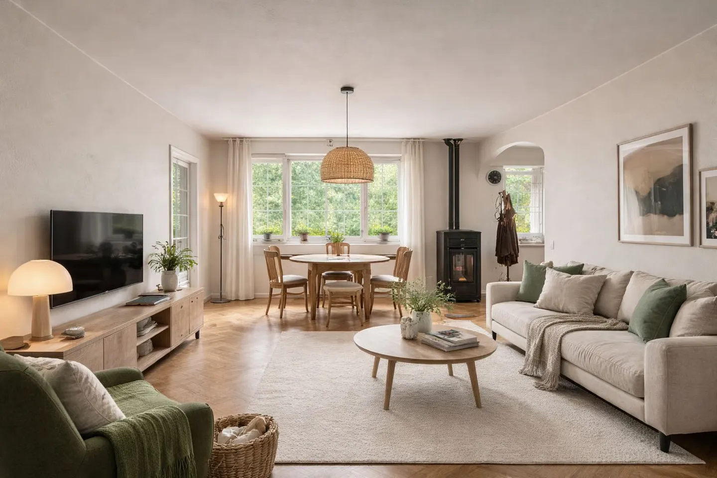Zweitwohnsitz Haus mit zwei Wohnungen, Garage und Garten - Photo 7 sur 13
