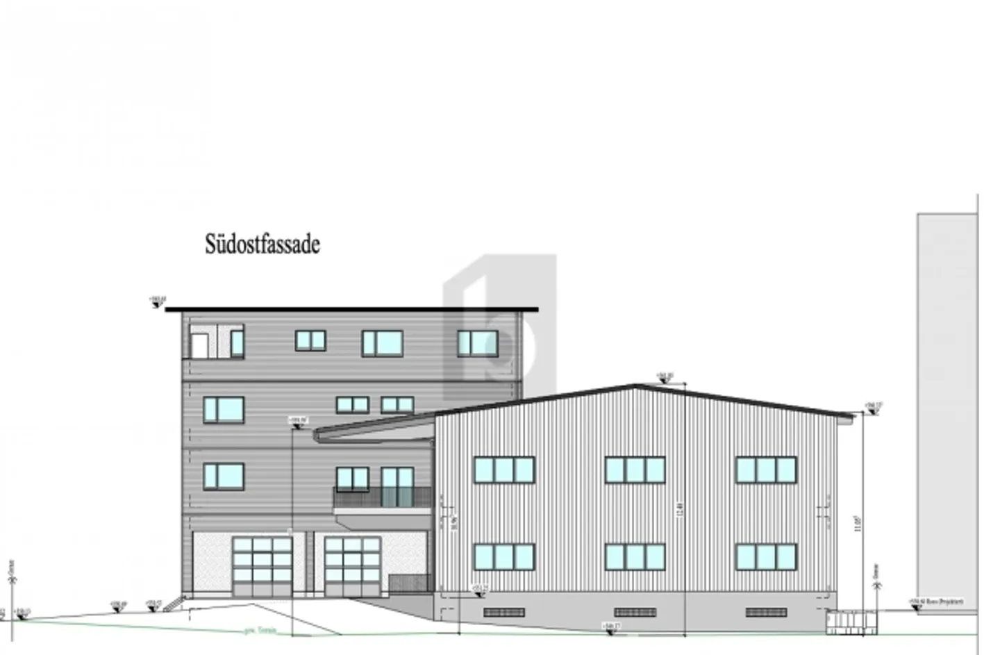 GROSSZÜGIGER NEUBAU MIT AUSREICHEND PARKPLÄTZEN - Foto 1 von 5