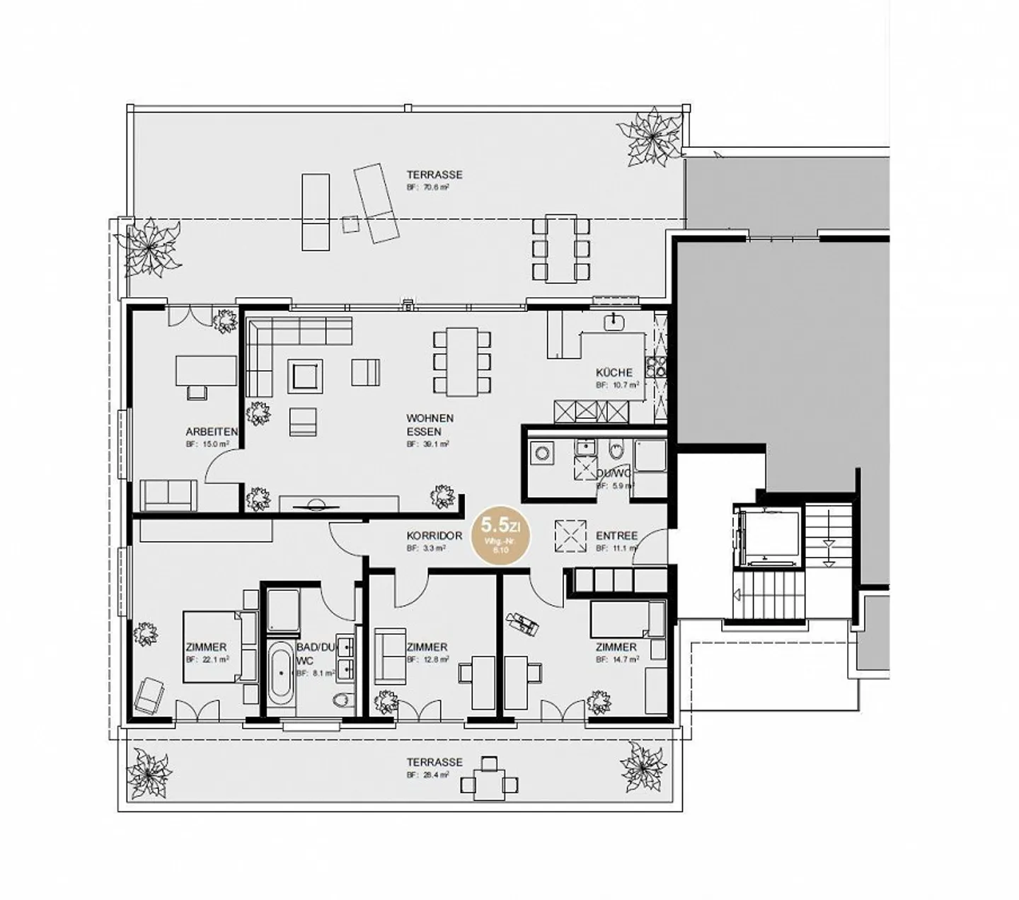 Attico con vista mozzafiato - Foto 12 di 12