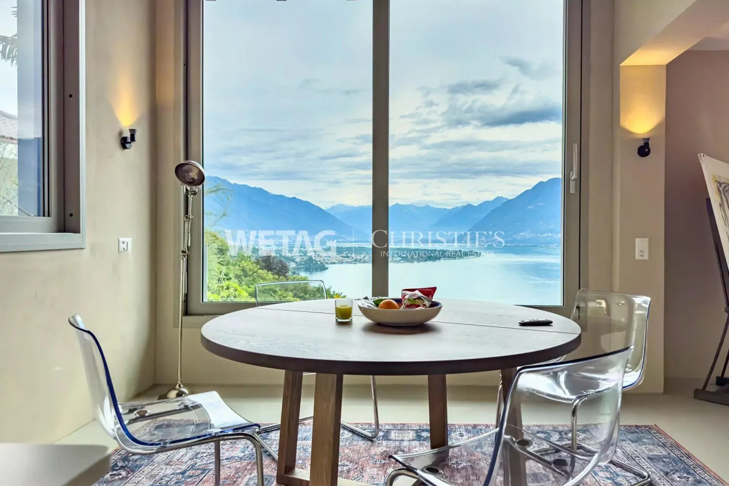 Ronco sopra Ascona : Villa moderne bifamiliale avec deux appartements et magnifique vue sur le lac à vendre - Photo 9 sur 13