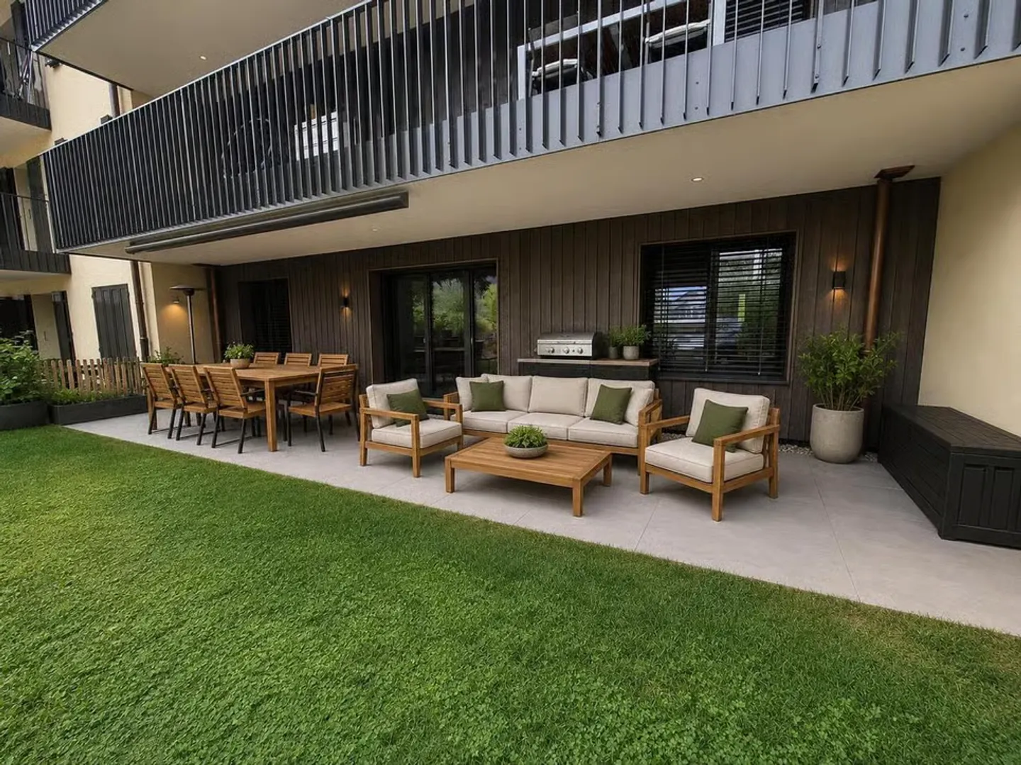 New 3.5-room apartment 150 meters from the lake with large private garden - Photo 9 of 9