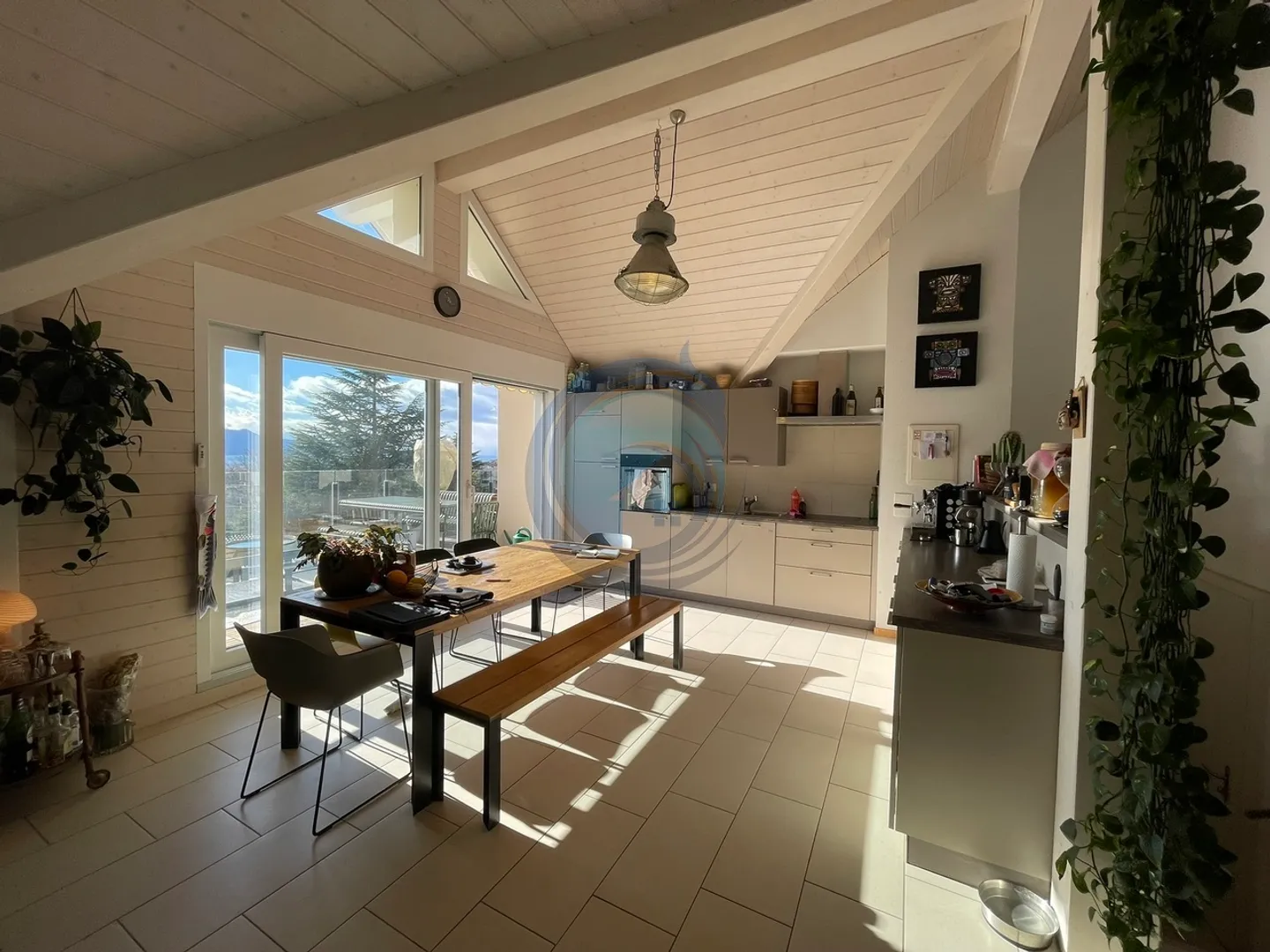 Schöne Wohnung von 4,5 Zimmern mit Blick auf den See - Foto 4 von 17