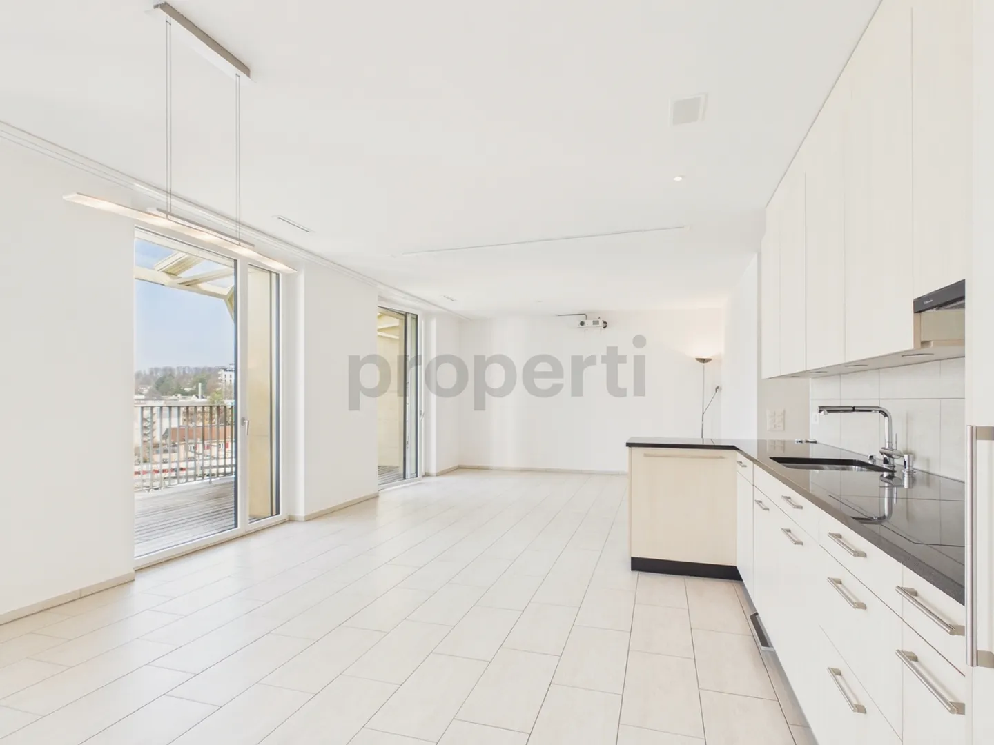 Moderno appartamento attico con terrazze in posizione centrale a Winterthur - Foto 1 di 12