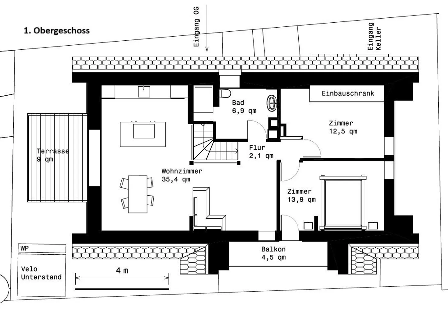 Appartamento 3.5 stanze - Foto 5 di 5