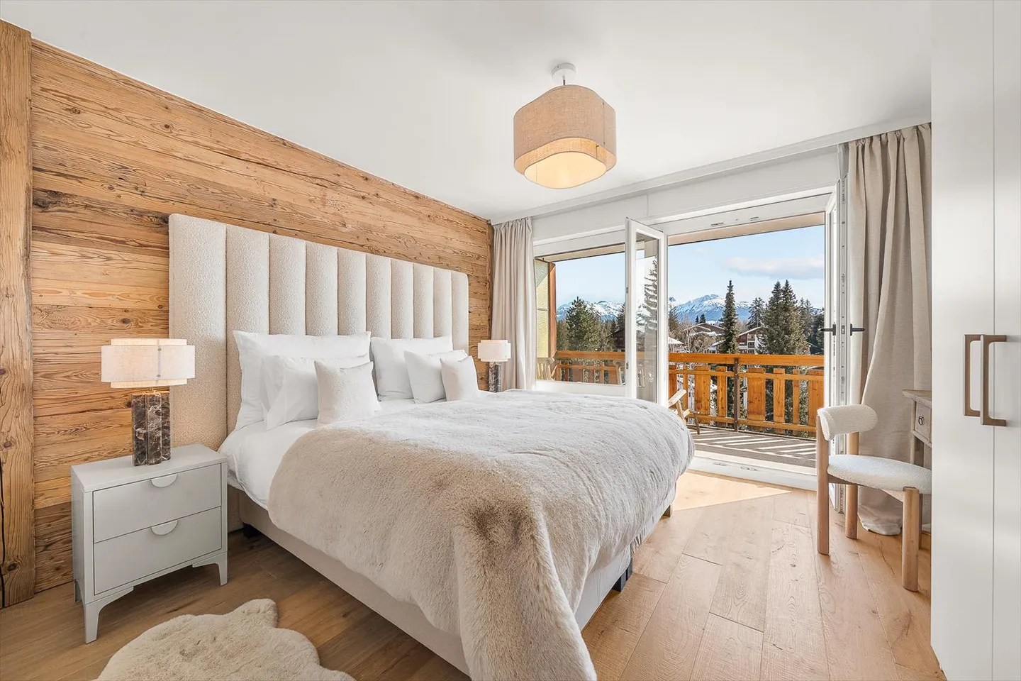 «Vollständig renovierte 3-Zimmer-Wohnung im Crans Center und in der Nähe der Skilifte» - Foto 3 von 13