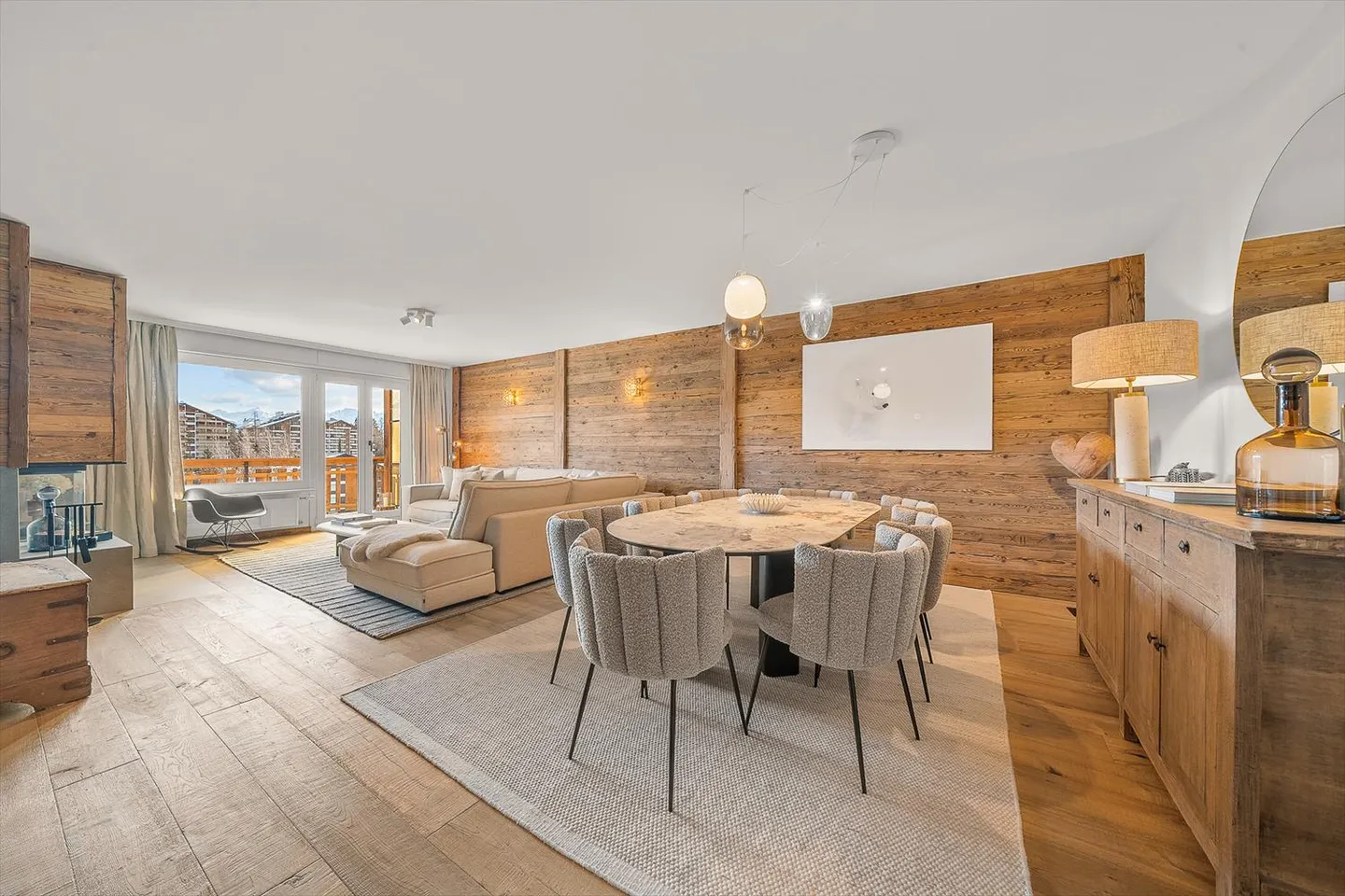 «Vollständig renovierte 3-Zimmer-Wohnung im Crans Center und in der Nähe der Skilifte» - Foto 13 von 13