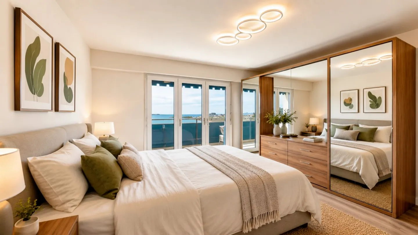 Bel appartement rénové de 3,5 pièces avec vue imprenable sur le lac - Photo 4 sur 7