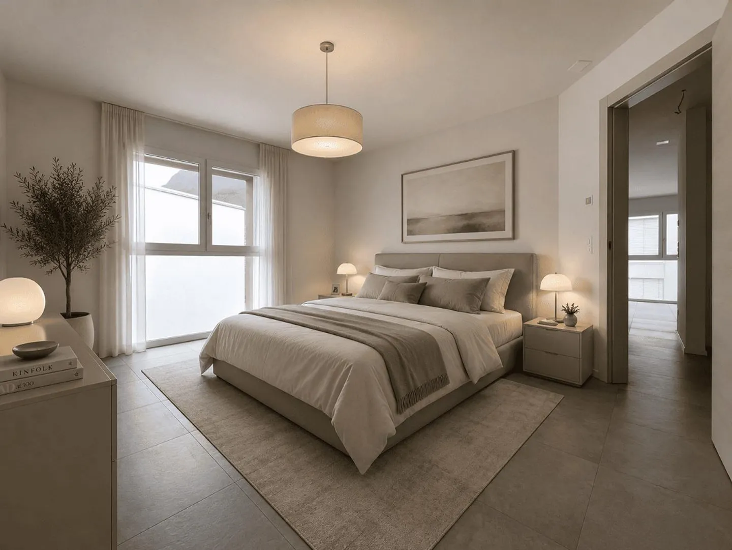 MODERN AND SPACIOUS 2.5 APARTMENT WITH TWO INTERNAL PARKING SPACES - Photo 2 of 13