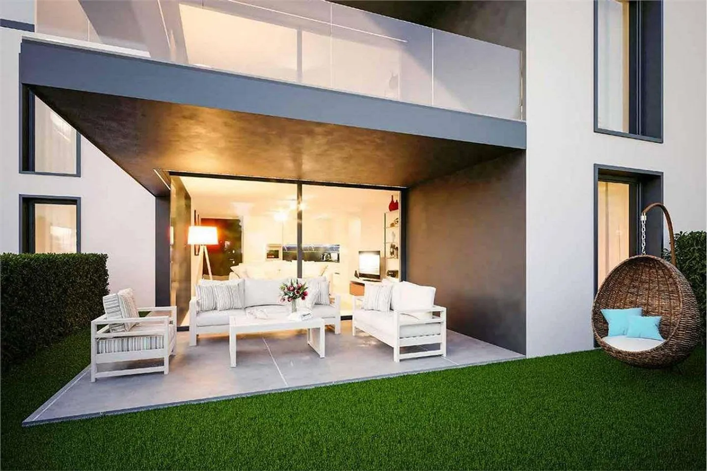Cadempino: 4.5 hochwertige Zimmer mit Garten - Foto 2 von 11