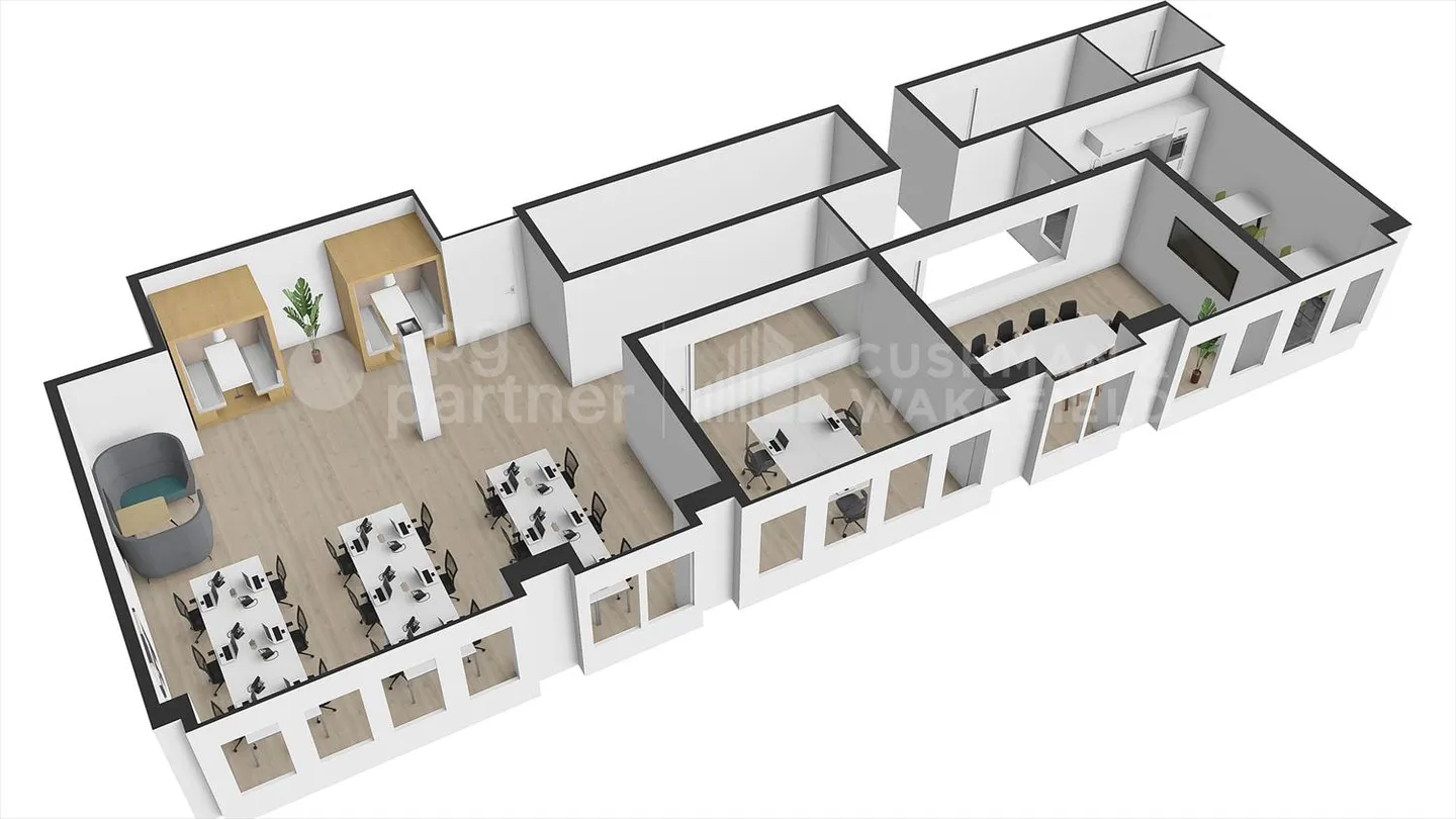 Spazio di 135 m2 Plug & Play - Stazione Cornavin Ginevra - Foto 4 di 5