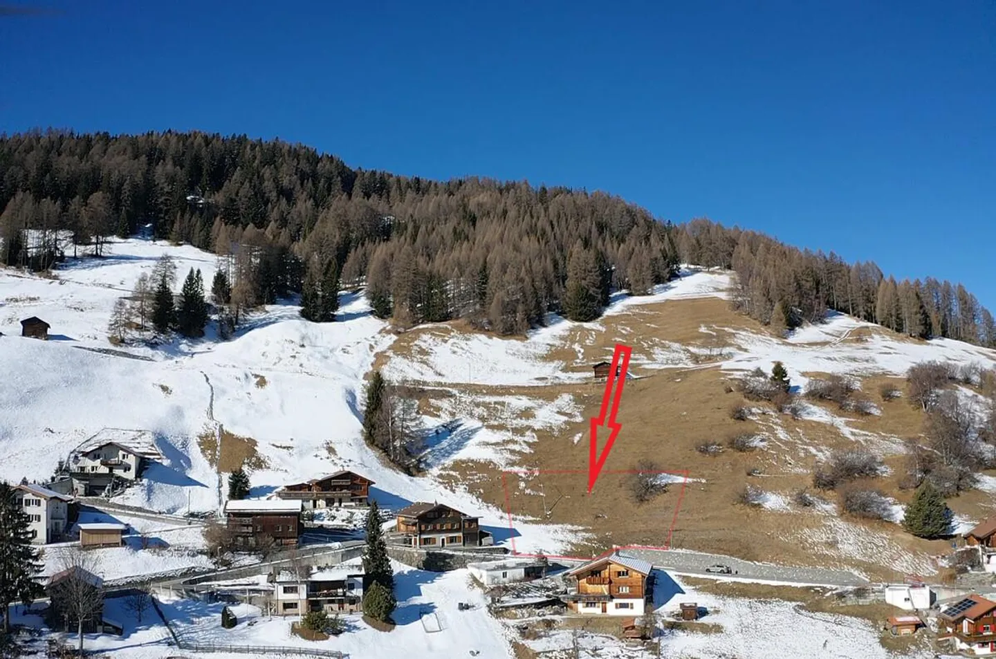 Terrain à bâtir Rosacher à Mutten - Commune de Thusis - Photo 1 sur 13