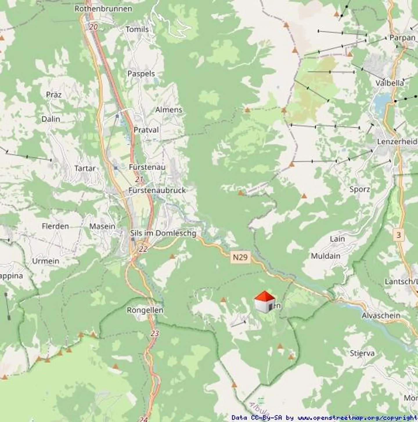 Terrain à bâtir Rosacher à Mutten - Commune de Thusis - Photo 11 sur 13