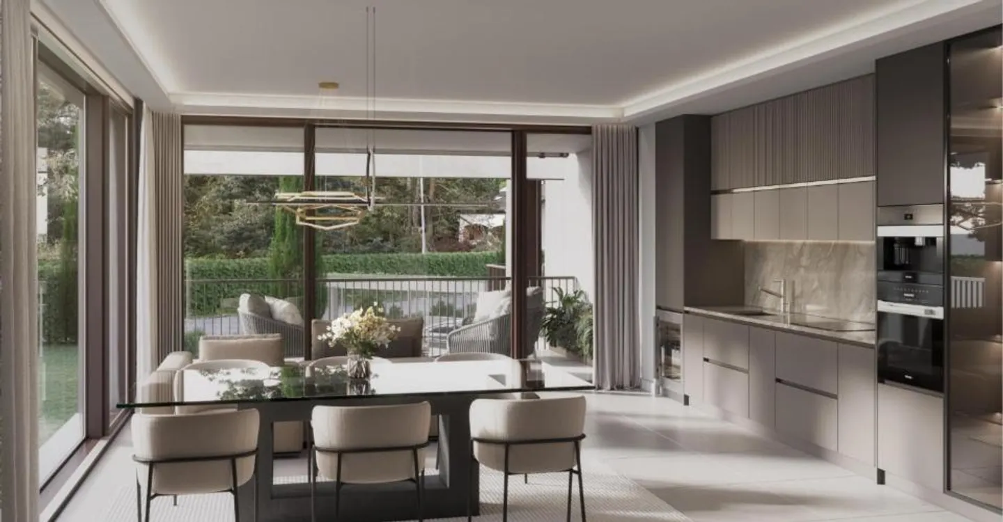Residence Elisabeth: Exceptional penthouse with a view of the lake and the Alps - Photo 5 of 9