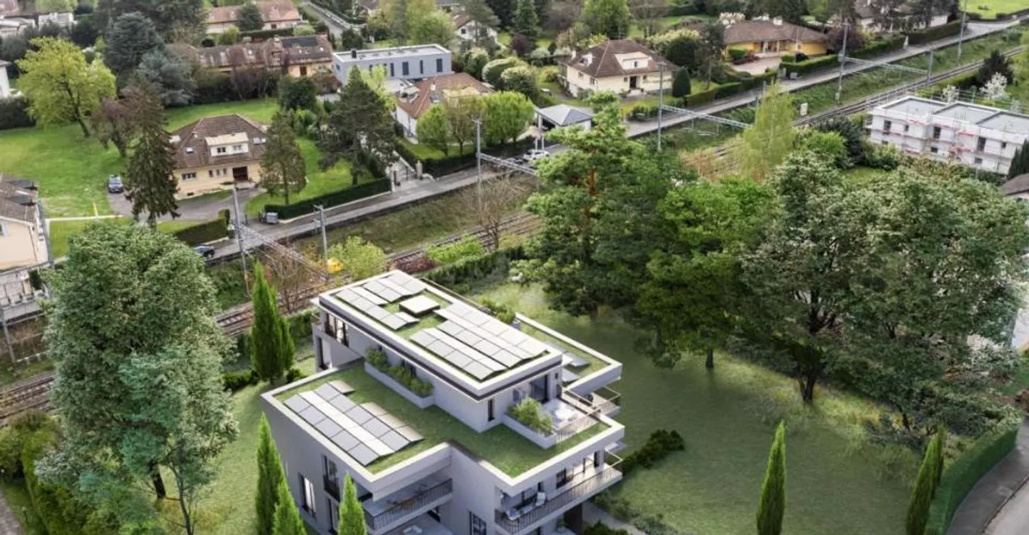 Residence Elisabeth: Exceptional penthouse with a view of the lake and the Alps - Photo 8 of 9