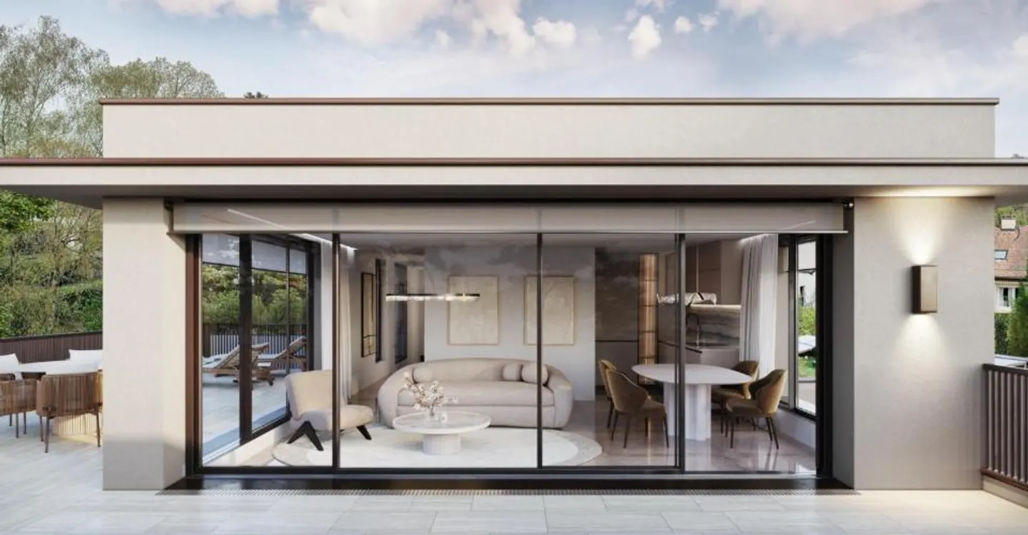 Residence Elisabeth: Exceptional penthouse with a view of the lake and the Alps - Photo 1 of 9