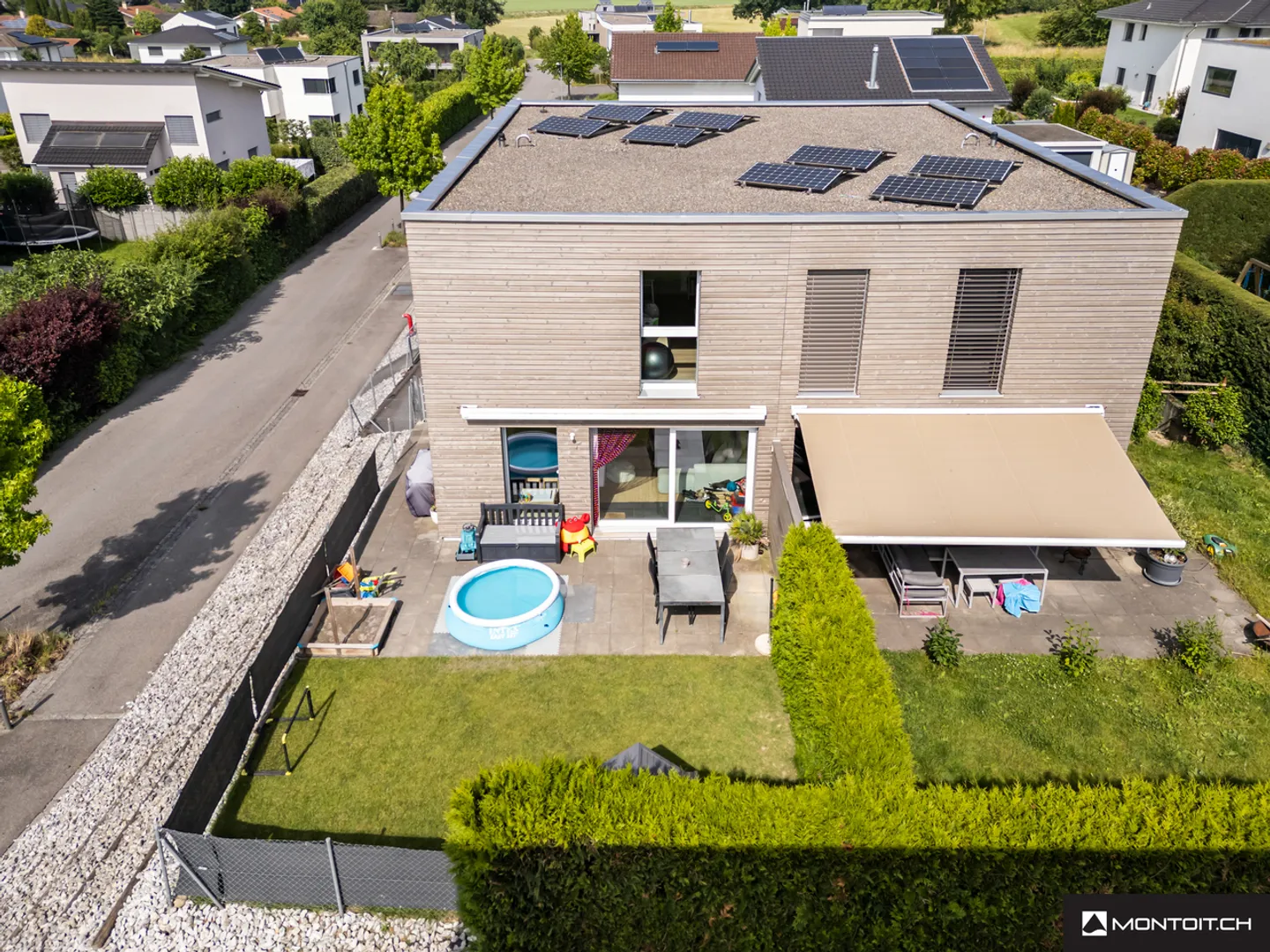 Payerne, in vendita, villa a schiera di 4.5 locali di 140 m2 con giardino - Foto 3 di 13