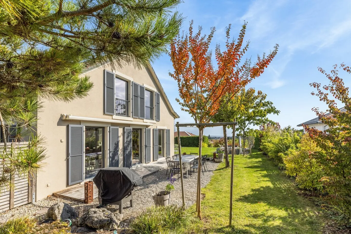 Villa individuelle avec vue panoramique sur le lac Léman - Photo 2 sur 14