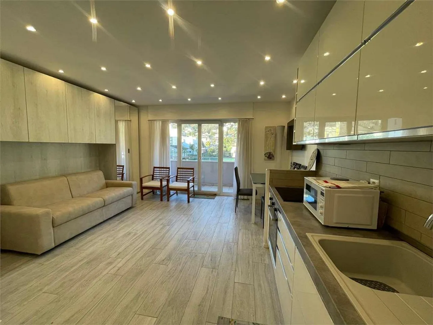 Agno: renovated and furnished studio - Photo 1 of 6