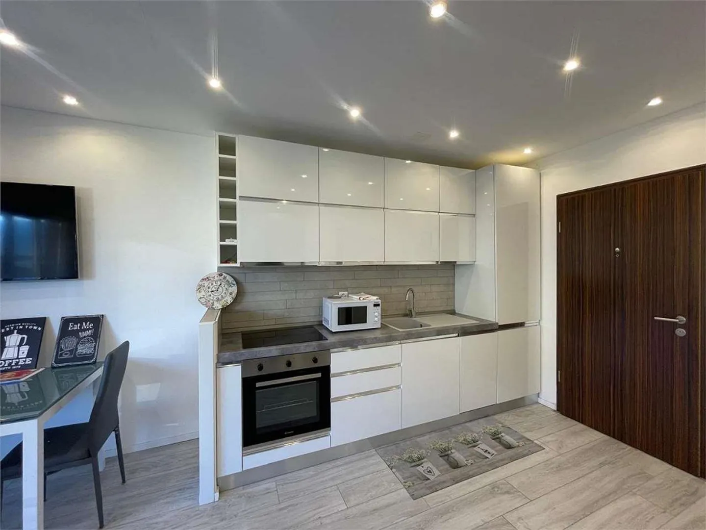Agno: renovated and furnished studio - Photo 3 of 6