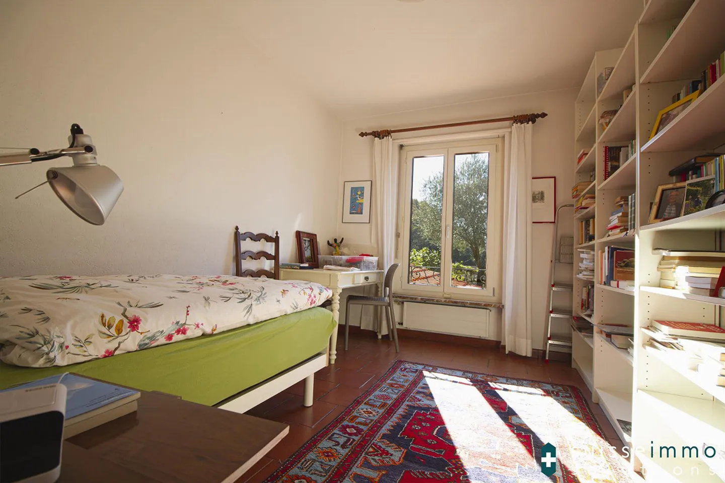 Vezia, Komfortable Doppelhaushälfte mit Garten - Foto 7 von 15