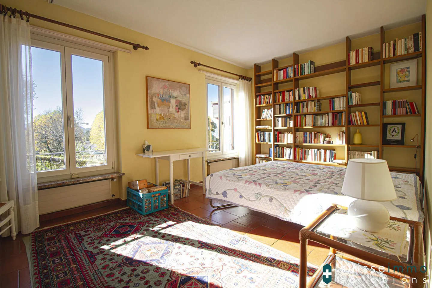 Vezia, Komfortable Doppelhaushälfte mit Garten - Foto 8 von 15