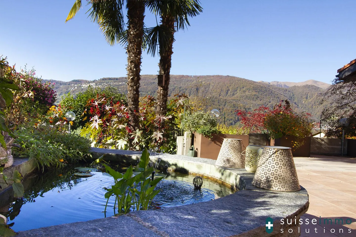 Vezia, Komfortable Doppelhaushälfte mit Garten - Foto 15 von 15