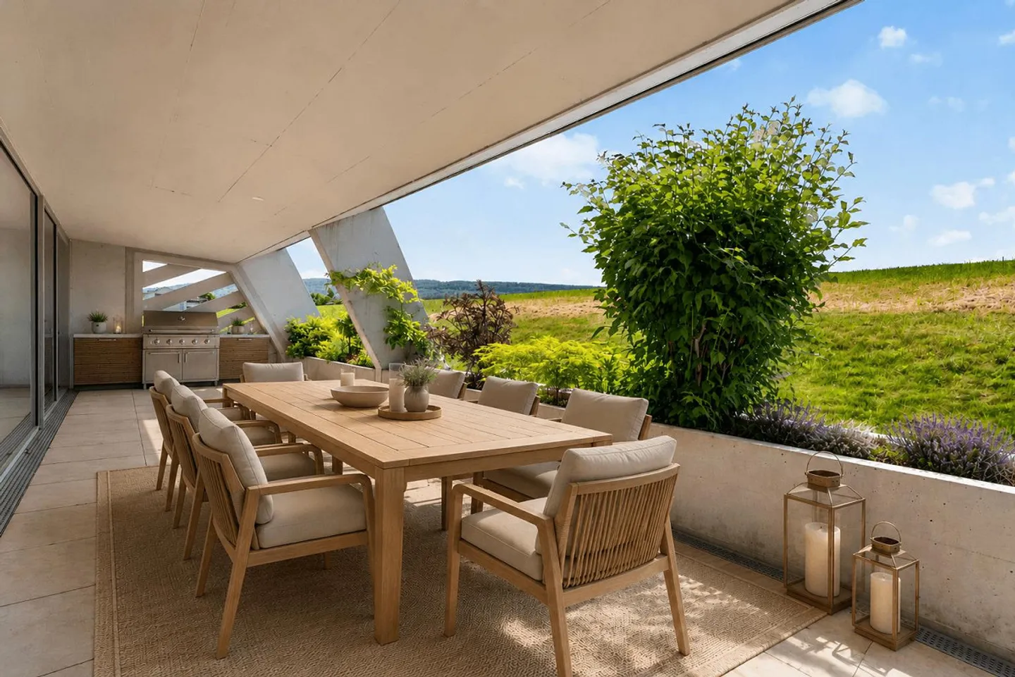 Arriver et respirer : Appartement moderne de 4,5 pièces avec vue dégagée... - Photo 17 sur 26