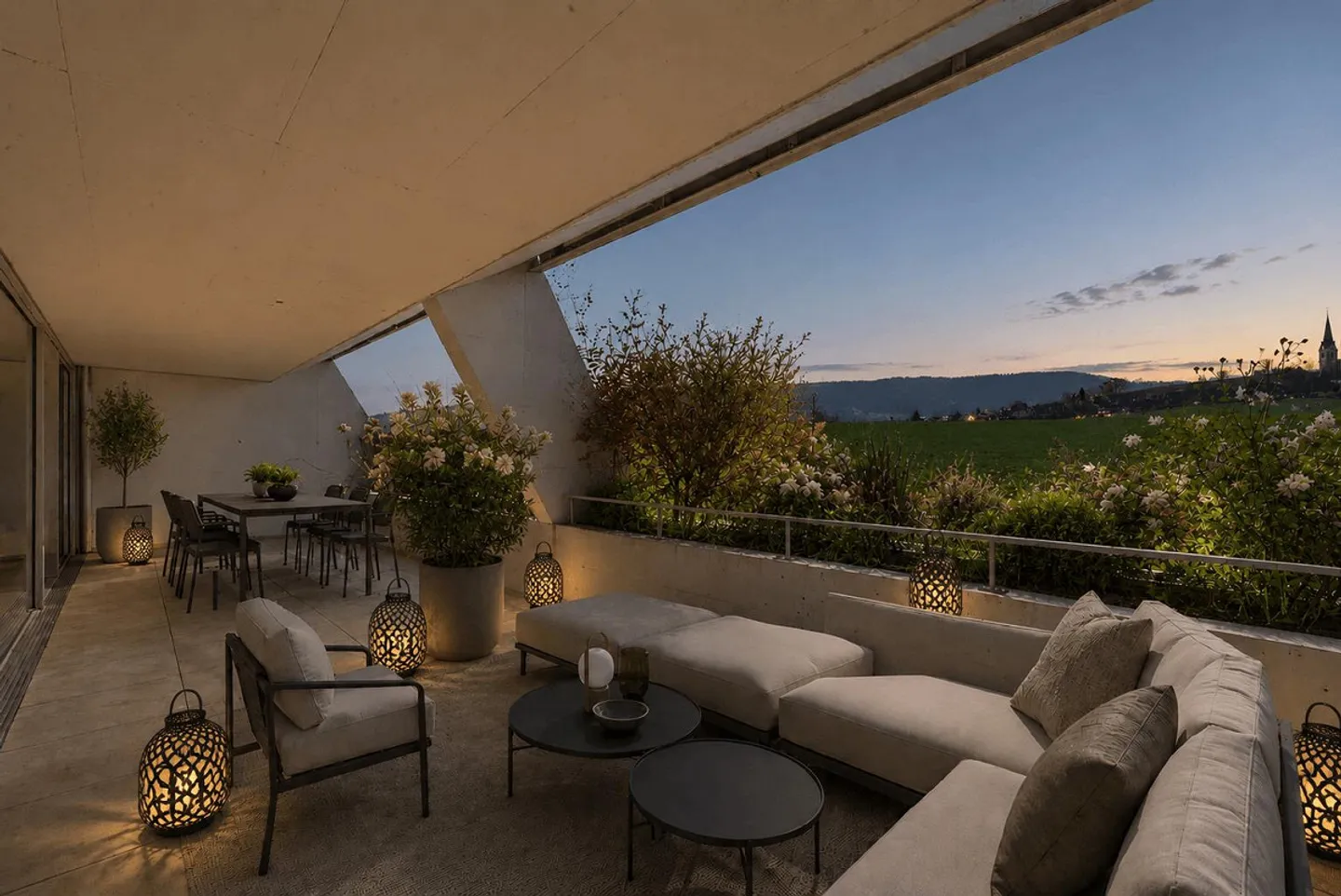 Arriver et respirer : Appartement moderne de 4,5 pièces avec vue dégagée... - Photo 21 sur 26