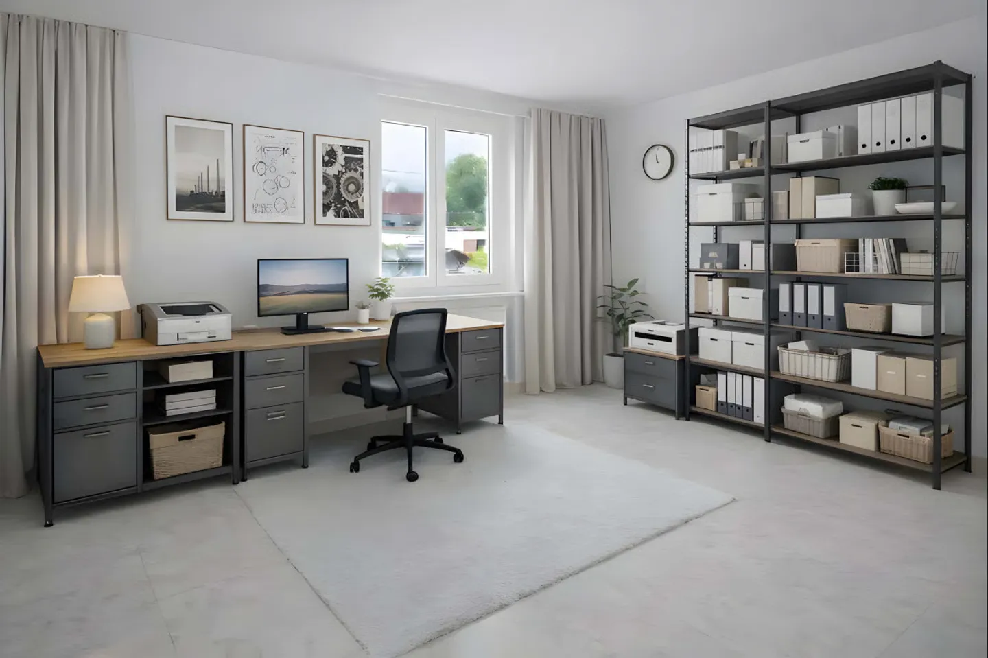 Large 3-room modern apartment with eat-in kitchen - Photo 2 of 5