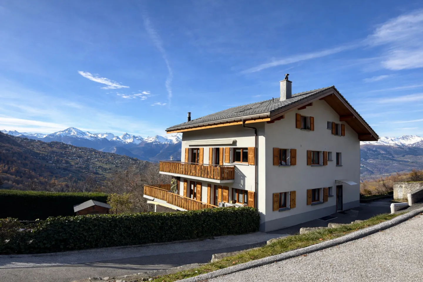 4.5 Room Apartment with Exceptional View of the Alps - Second Home Allowed in Nendaz - Photo 1 of 11