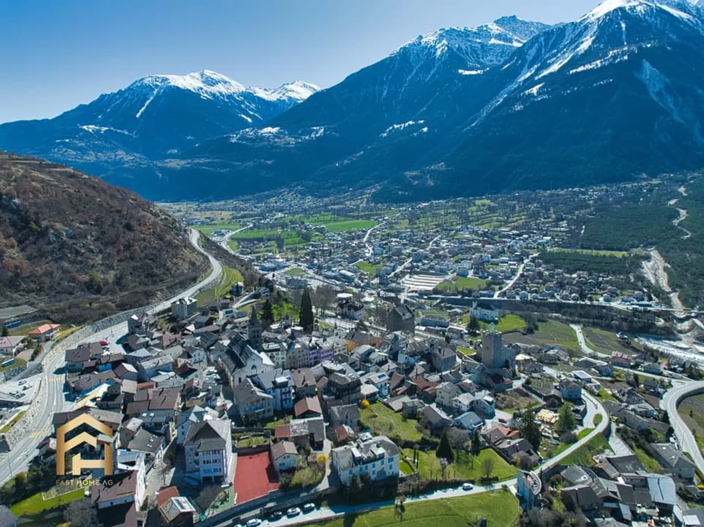 Charmantes Duplex in Leuk-Stadt - Foto 1 von 13