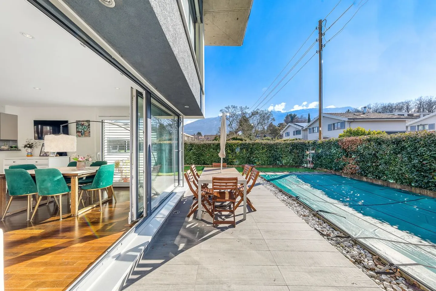 Moderne Haus mit Pool in Veyrier - Foto 1 von 13