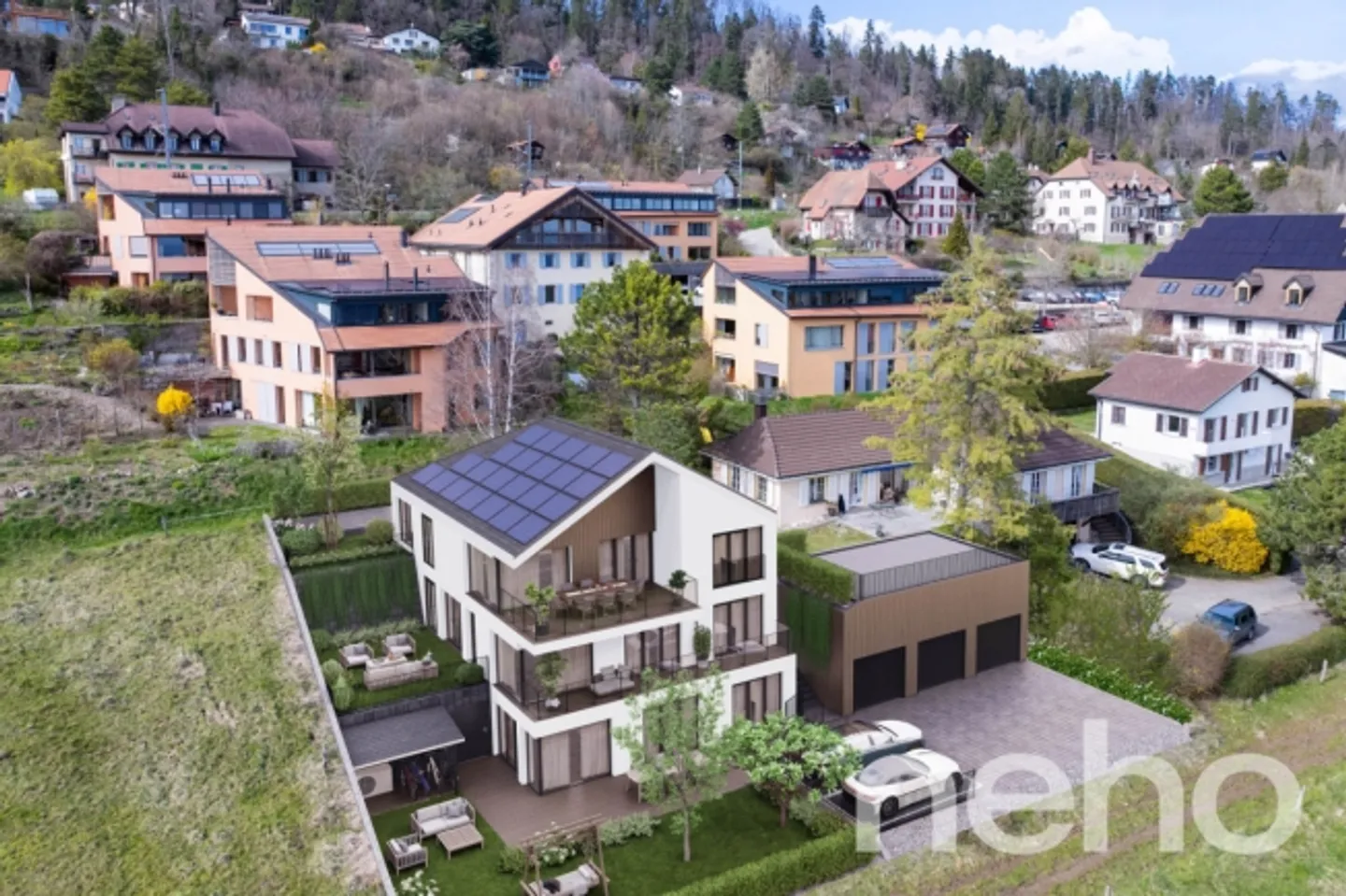 Appartamento con vista a 180° sul lago, terrazza e giardino privato! - Foto 2 di 5