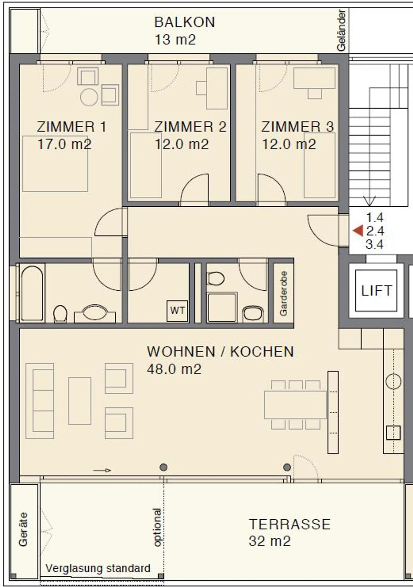 Charmante Maisonette-Wohnung - Foto 13 von 13