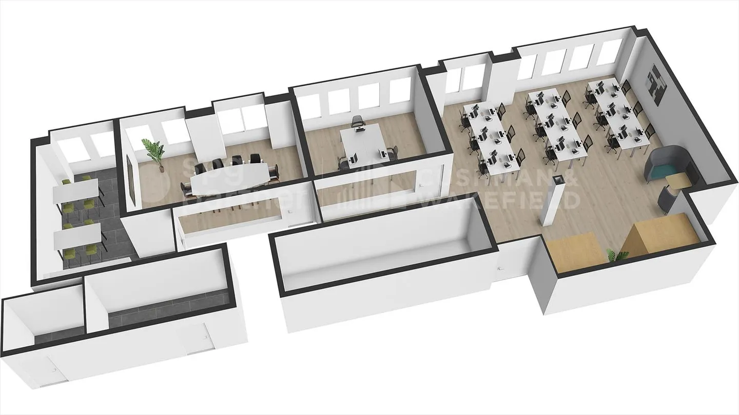 Spazio di 135 m2 Plug & Play - Stazione Cornavin Ginevra - Foto 5 di 5