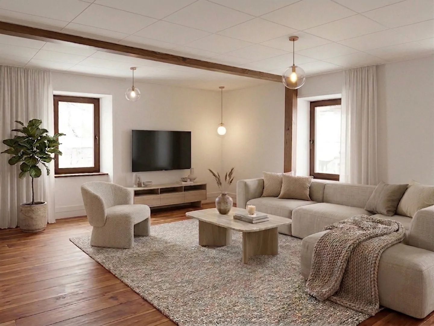 Charmantes Apartment in Massongex - Foto 4 von 13