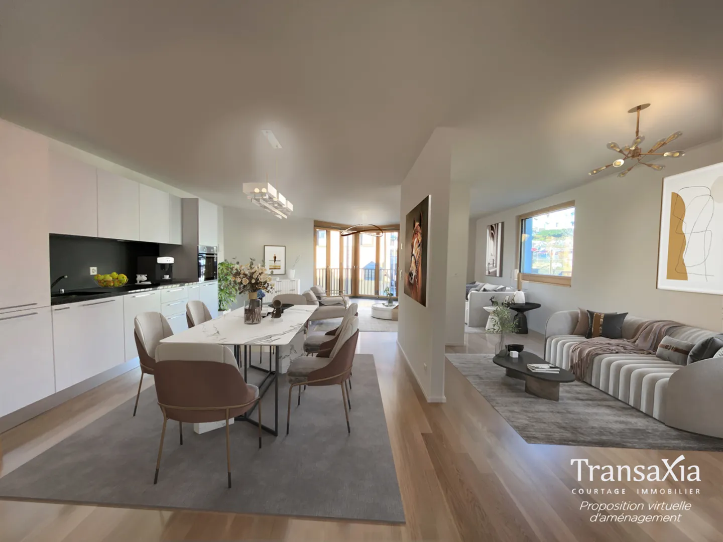 Appartement Moderne au Centre-Ville - Photo 1 sur 13