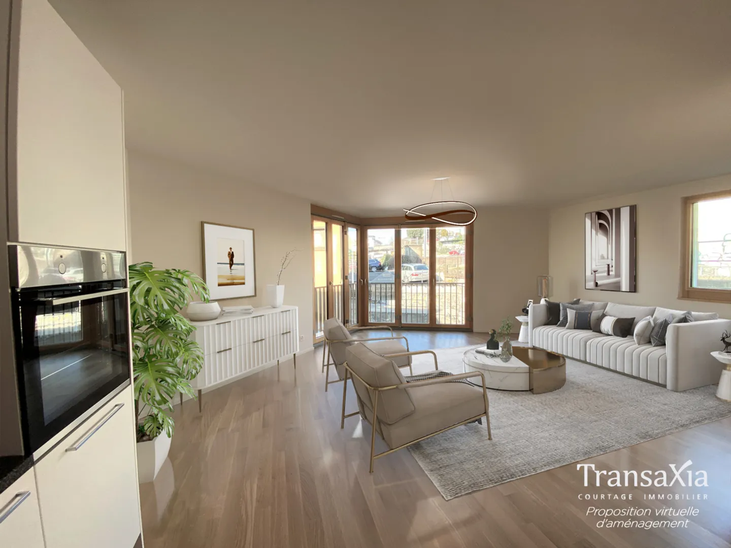 Appartement Moderne au Centre-Ville - Photo 2 sur 13