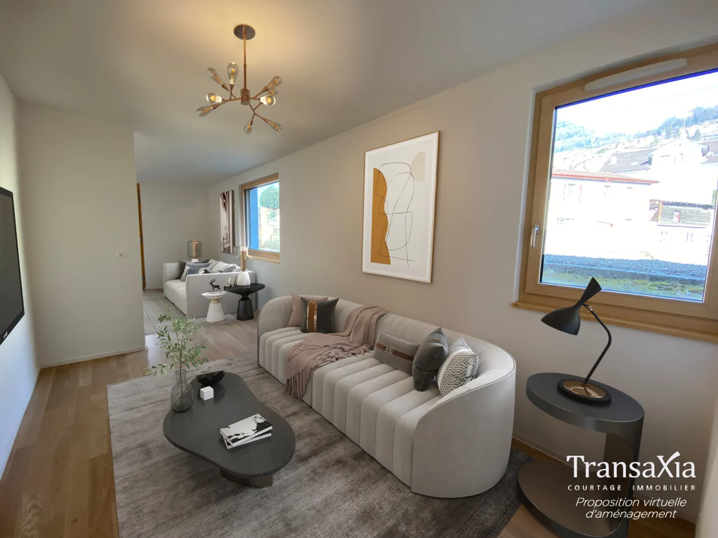 Appartement Moderne au Centre-Ville - Photo 4 sur 13