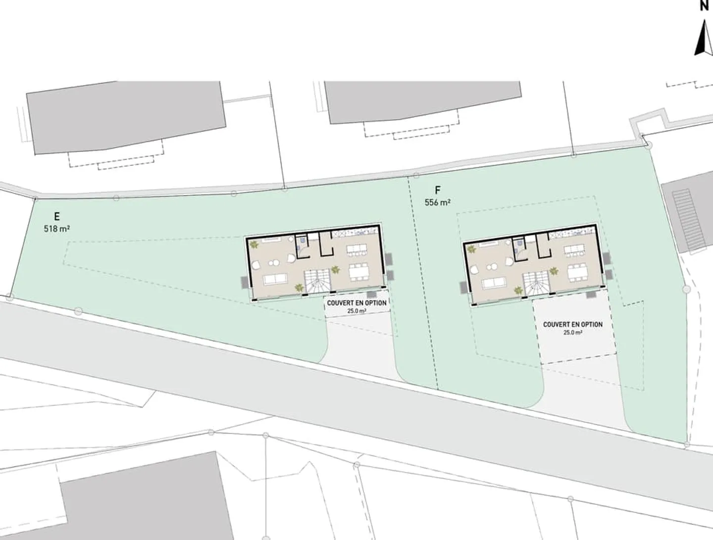 CHAMPLAN | 2 VILLE INDIVIDUALI DI 5.5 p - Foto 3 di 9