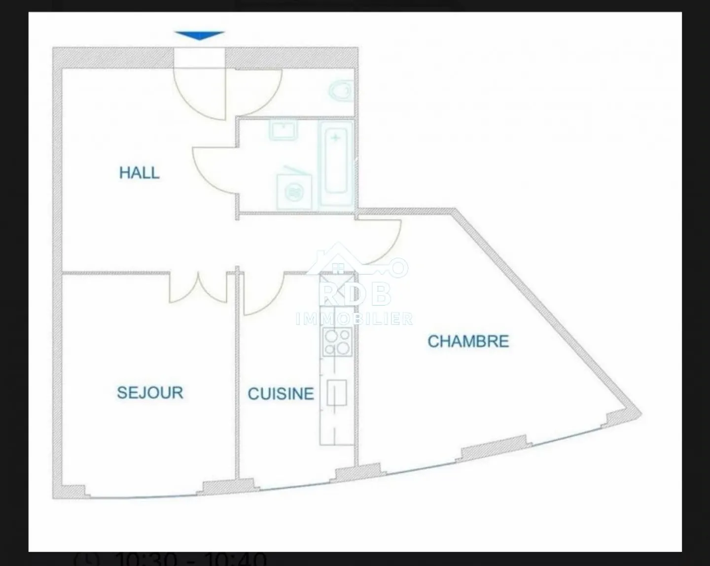 Appartement de 3,5 pièces au 5ème étage situé à Genève 1202 - Photo 12 sur 12
