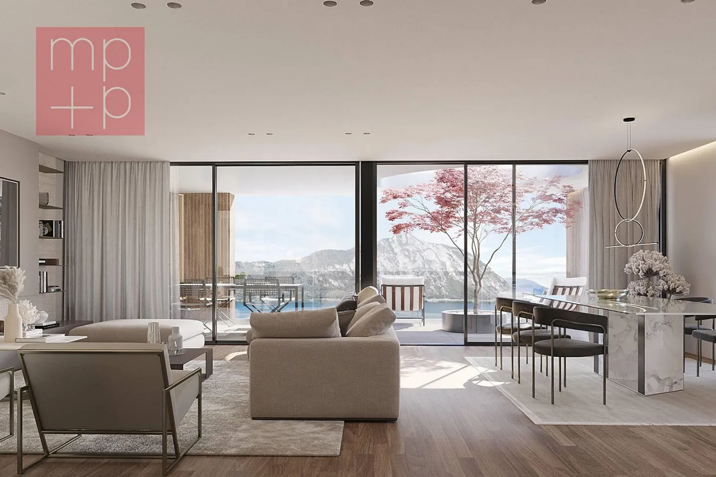 Luxuswohnung in Bissone - Foto 4 von 8