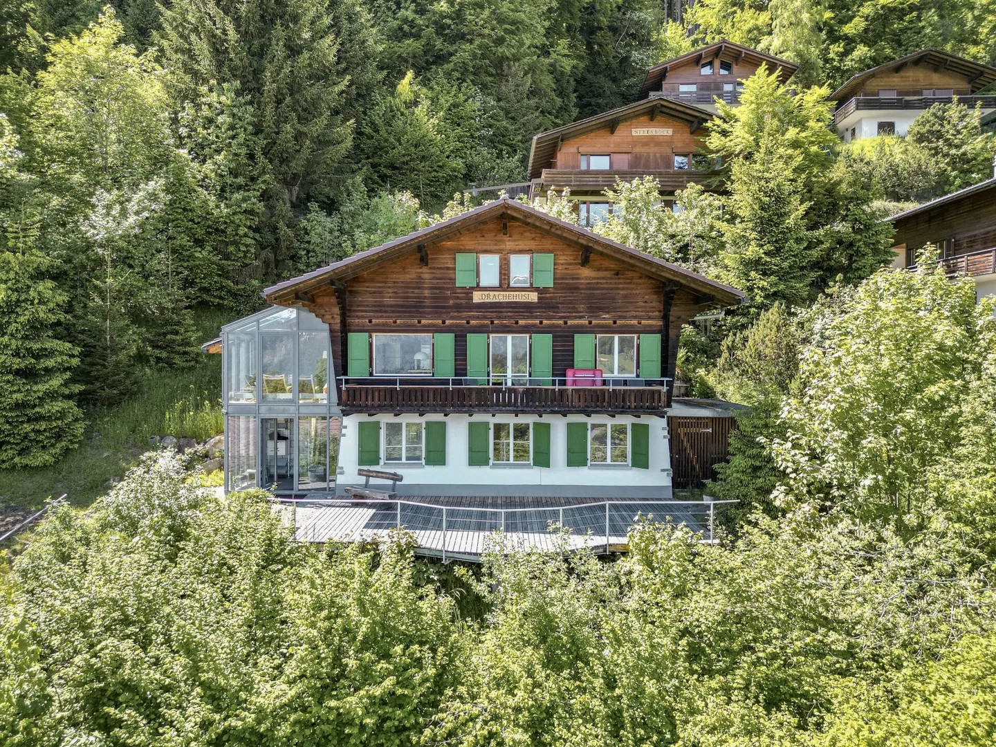 Chalet Drachehüsi - Casa unifamiliare idilliaca a Beatenberg - Foto 1 di 41