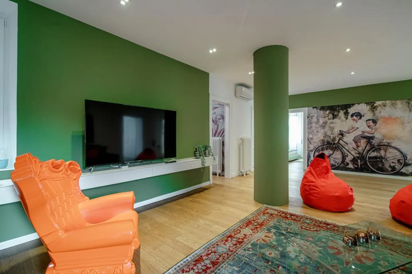 Lugano Zentrum: Villa im historischen Stil mit Seeblick - Foto 5 von 7