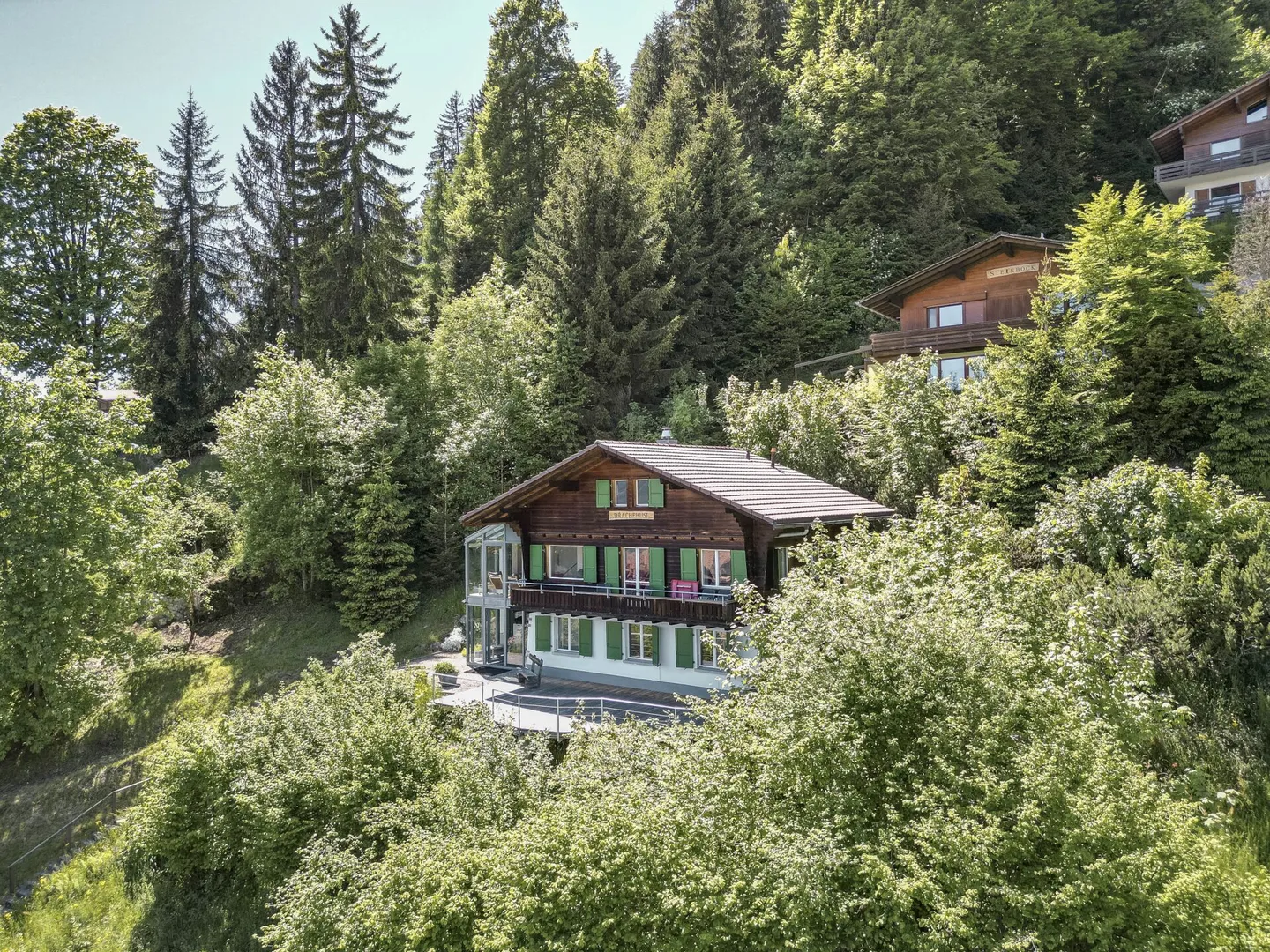 Chalet Drachehüsi - Casa unifamiliare idilliaca a Beatenberg - Foto 40 di 41