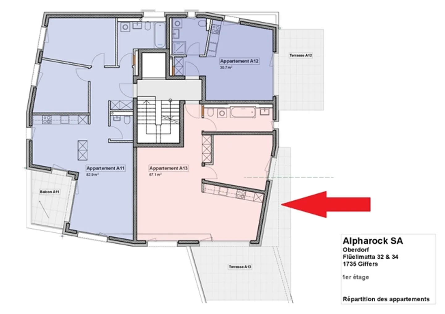 «Charmant appartement de 2.5 pièces à louer à la campagne» - Photo 9 of 9