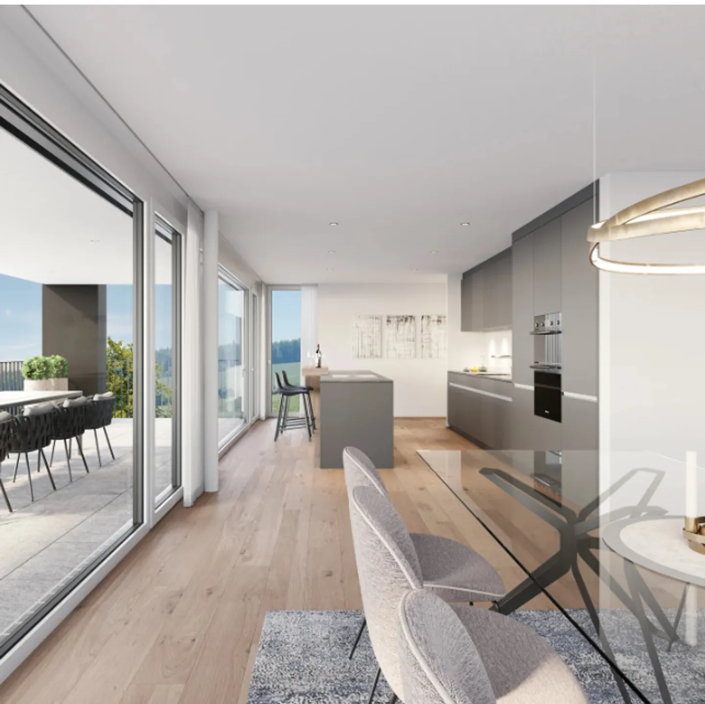 Modern Penthouse in Nature - Photo 4 of 10